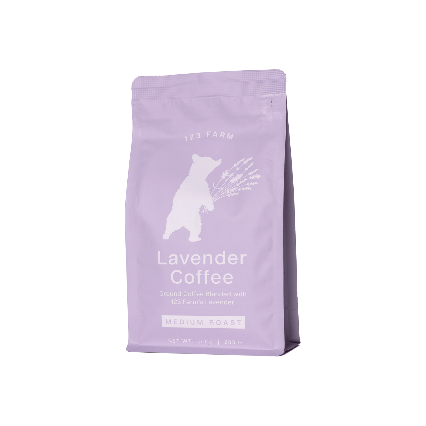 Lavender Coffee – Organic Medium Roast, 10 oz Pouch