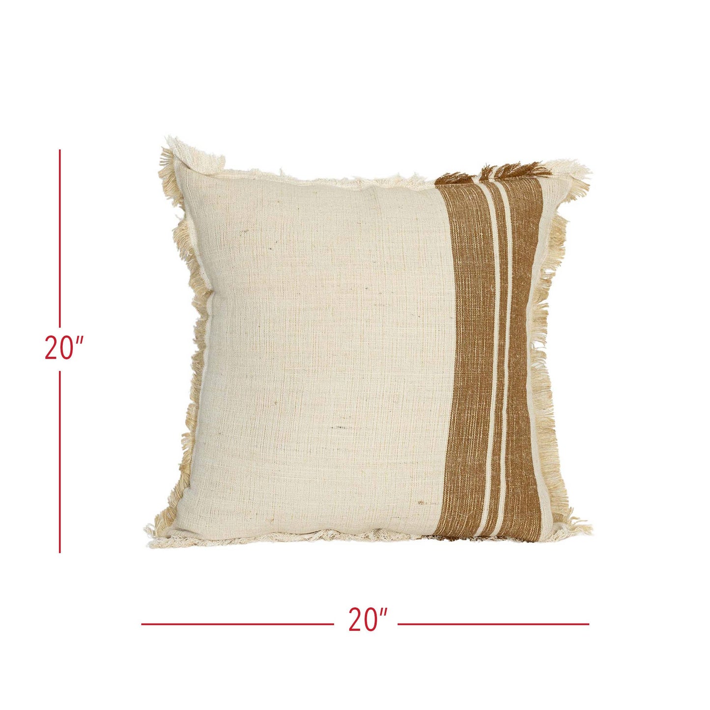Hand Woven Stripped Pillow
