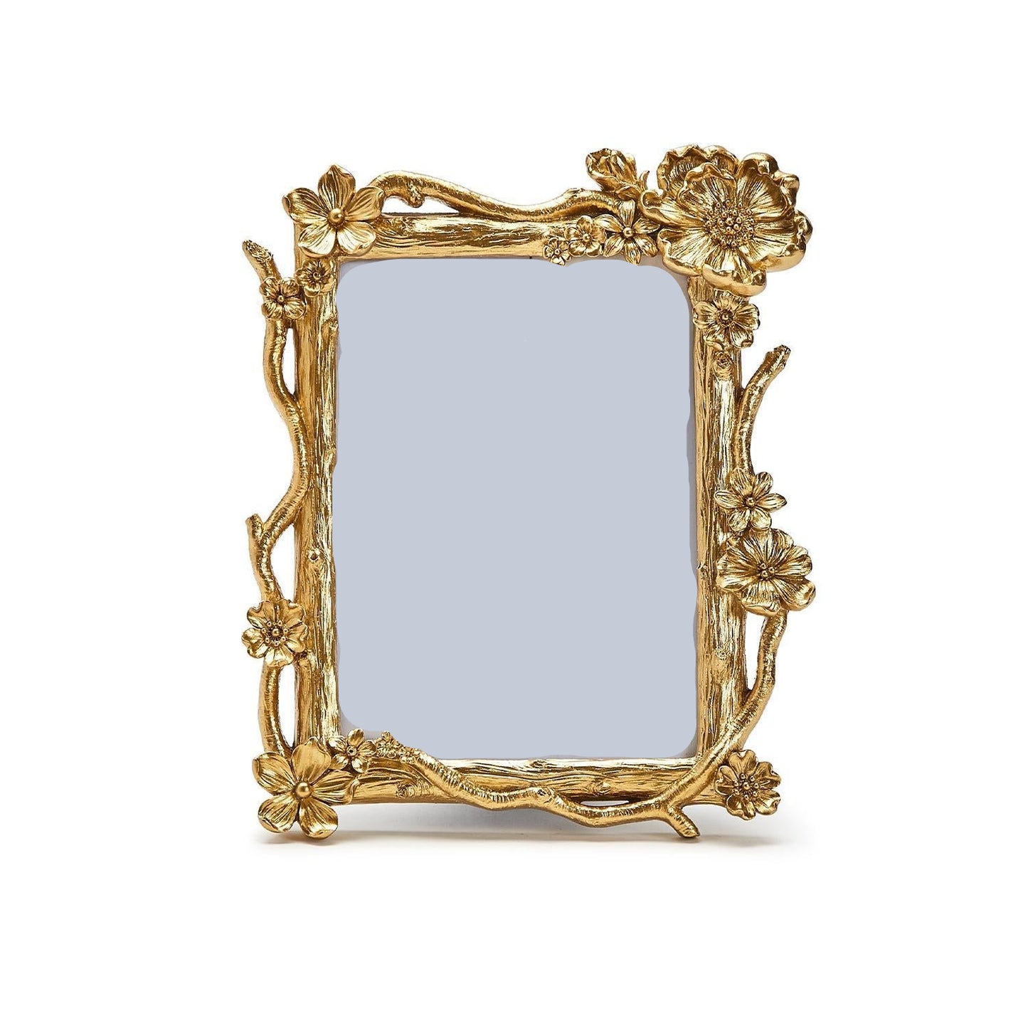 Gold Floral 5x7" Frame