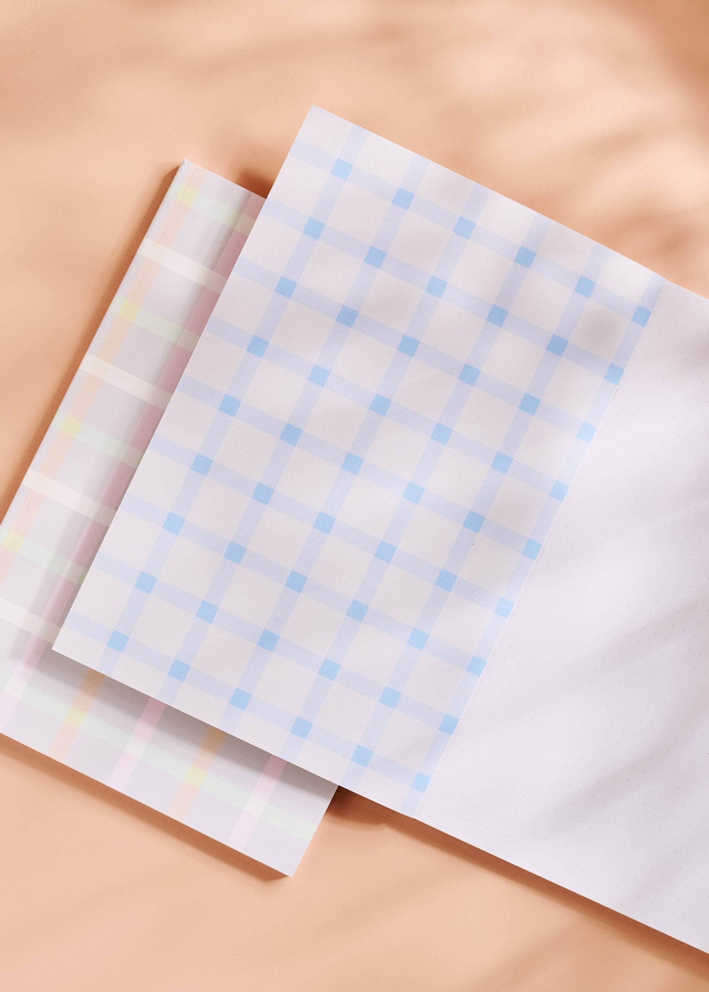 Pastel Gingham Notebook