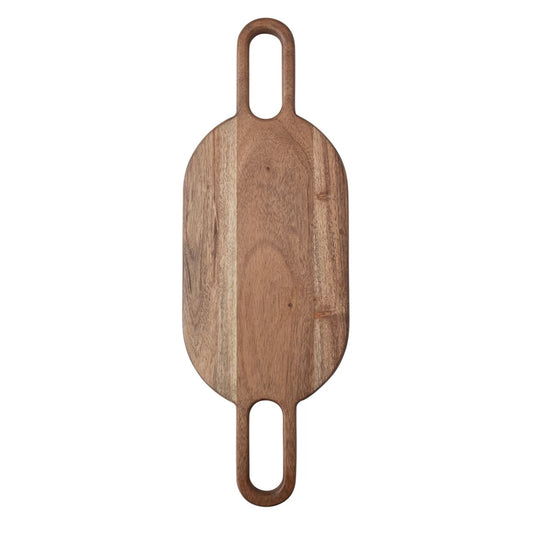 Acacia Cutting Board with Handles