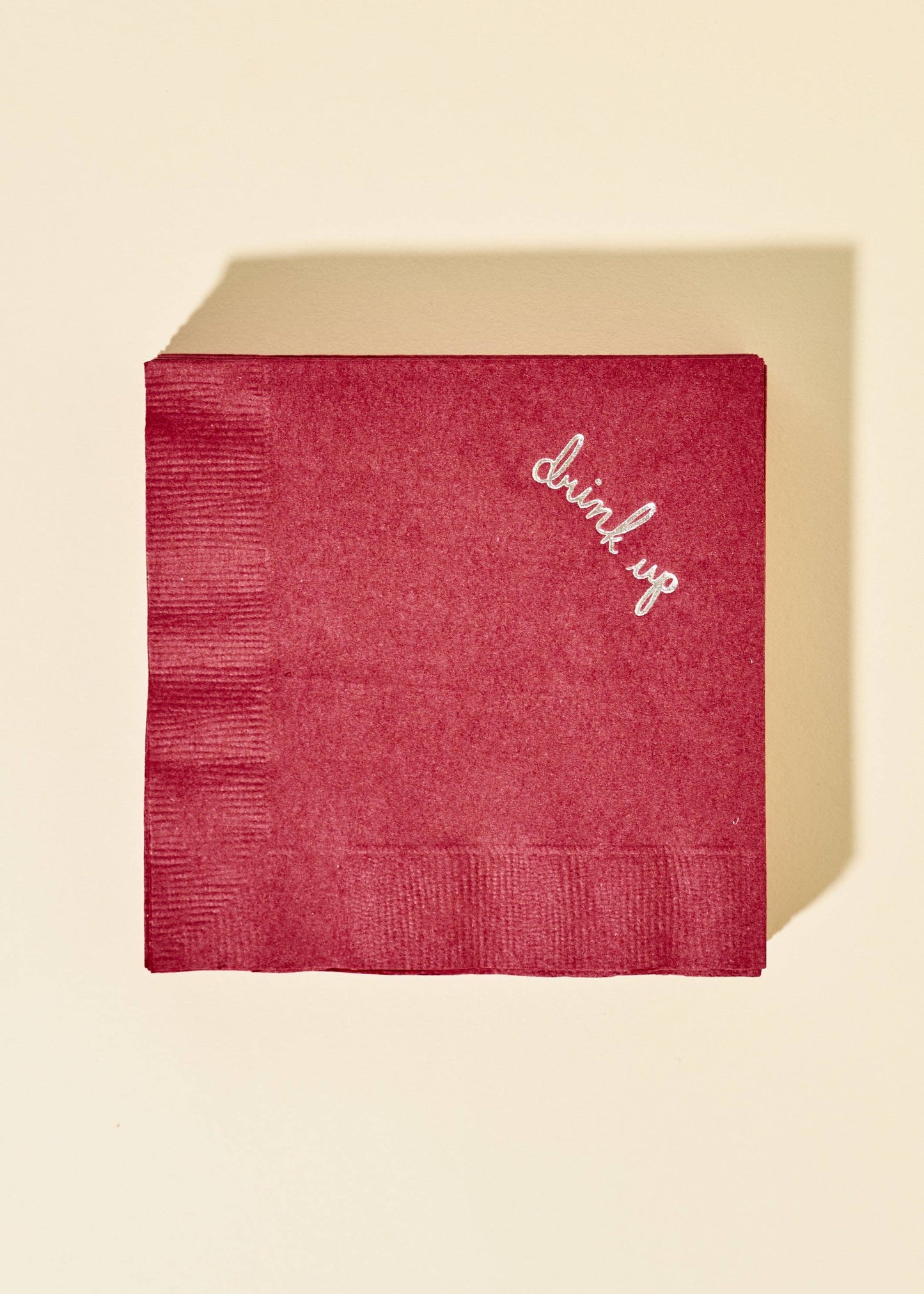 "Drink Up" Cocktail Napkins - Set of 20
