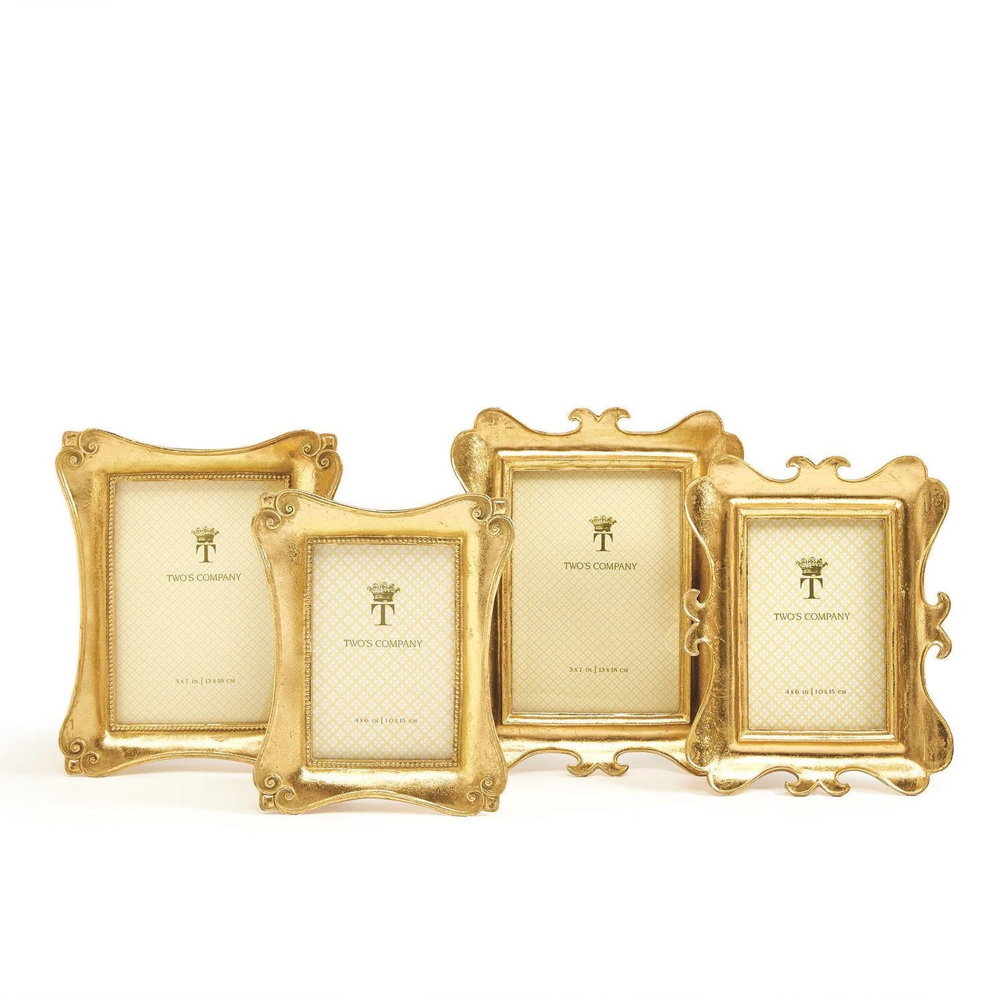 Gold Leaf Antique Frame in 4x6" and 5x7"