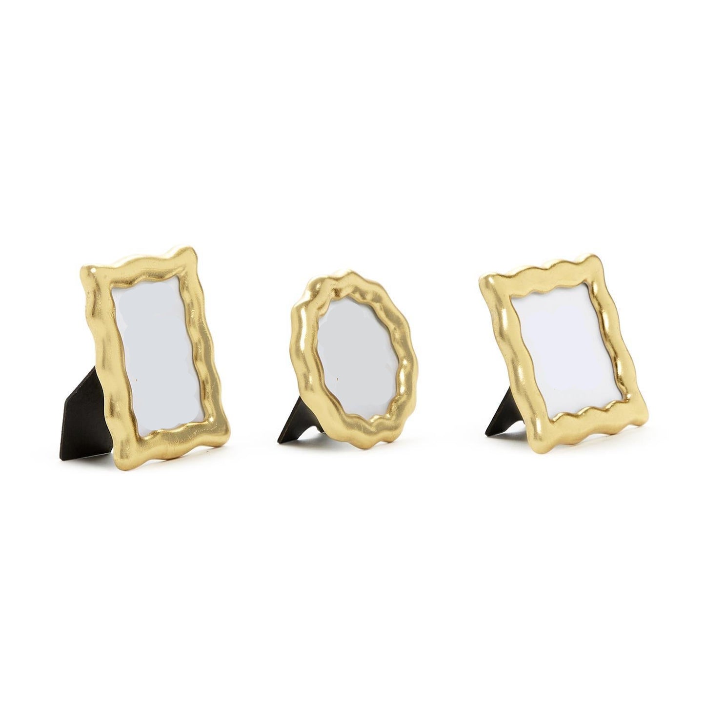 Mini Gold Wavy Frames