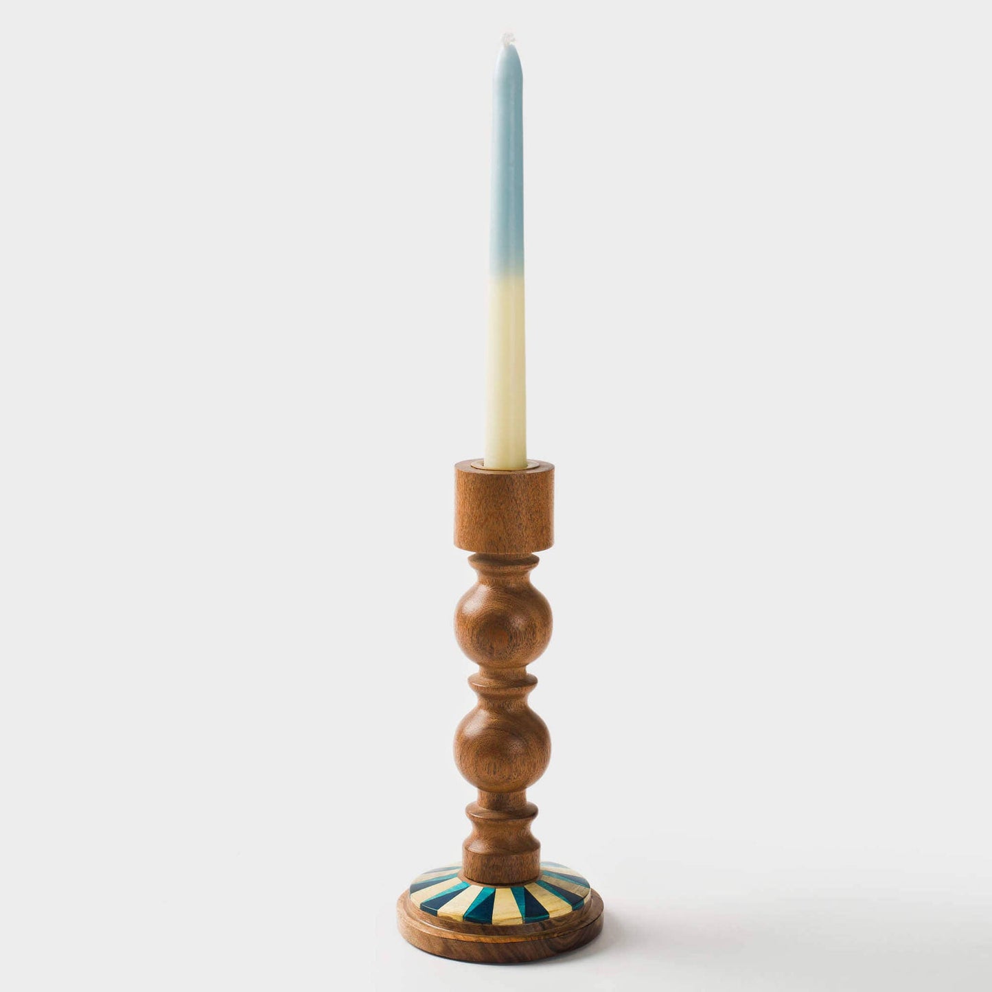 Wood Candle Holder