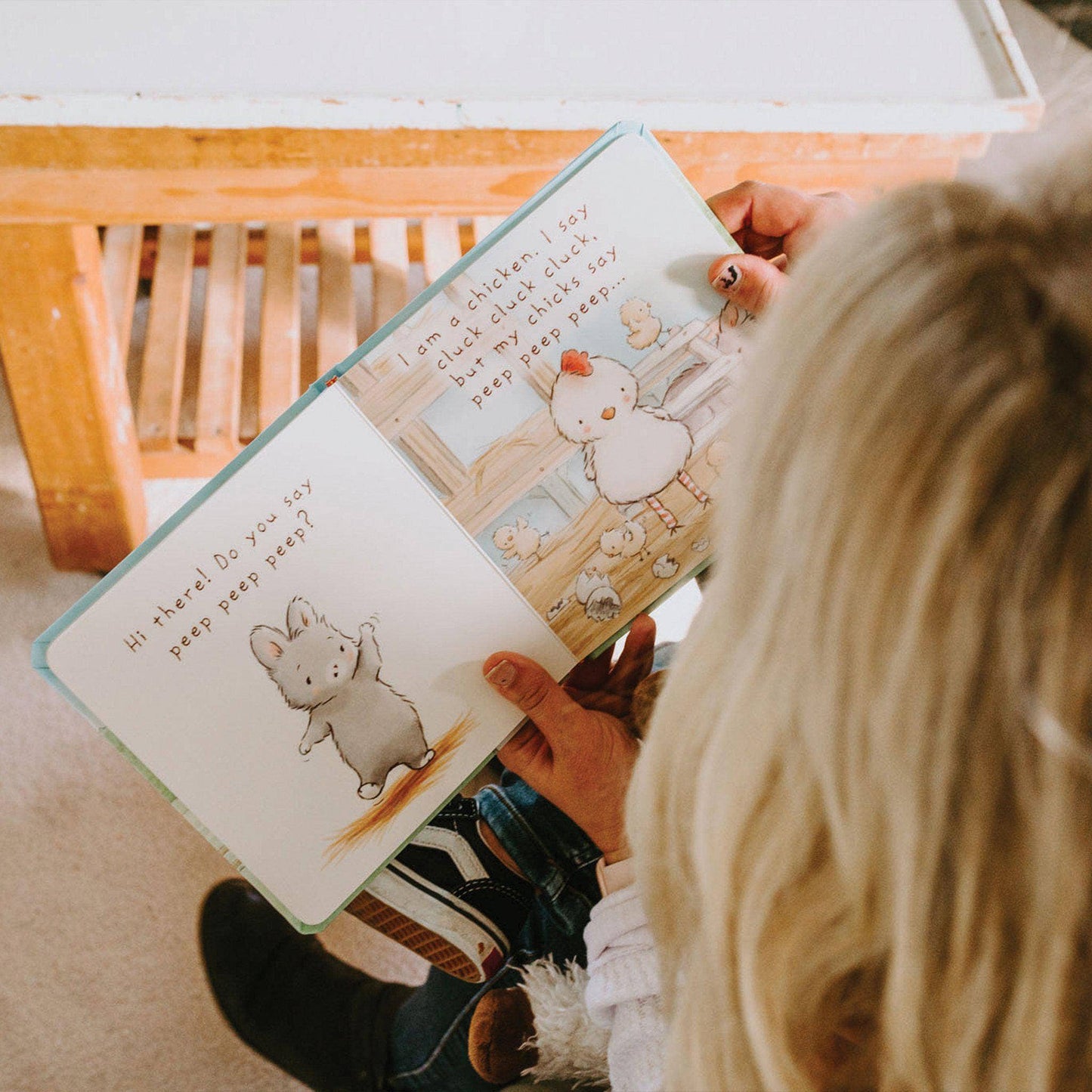 "Who Says Peep Peep" Board Book