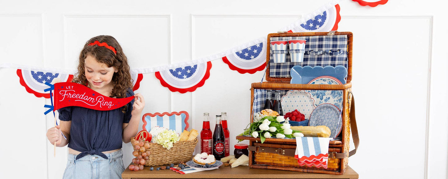 Hamptons Petite Stars Plates