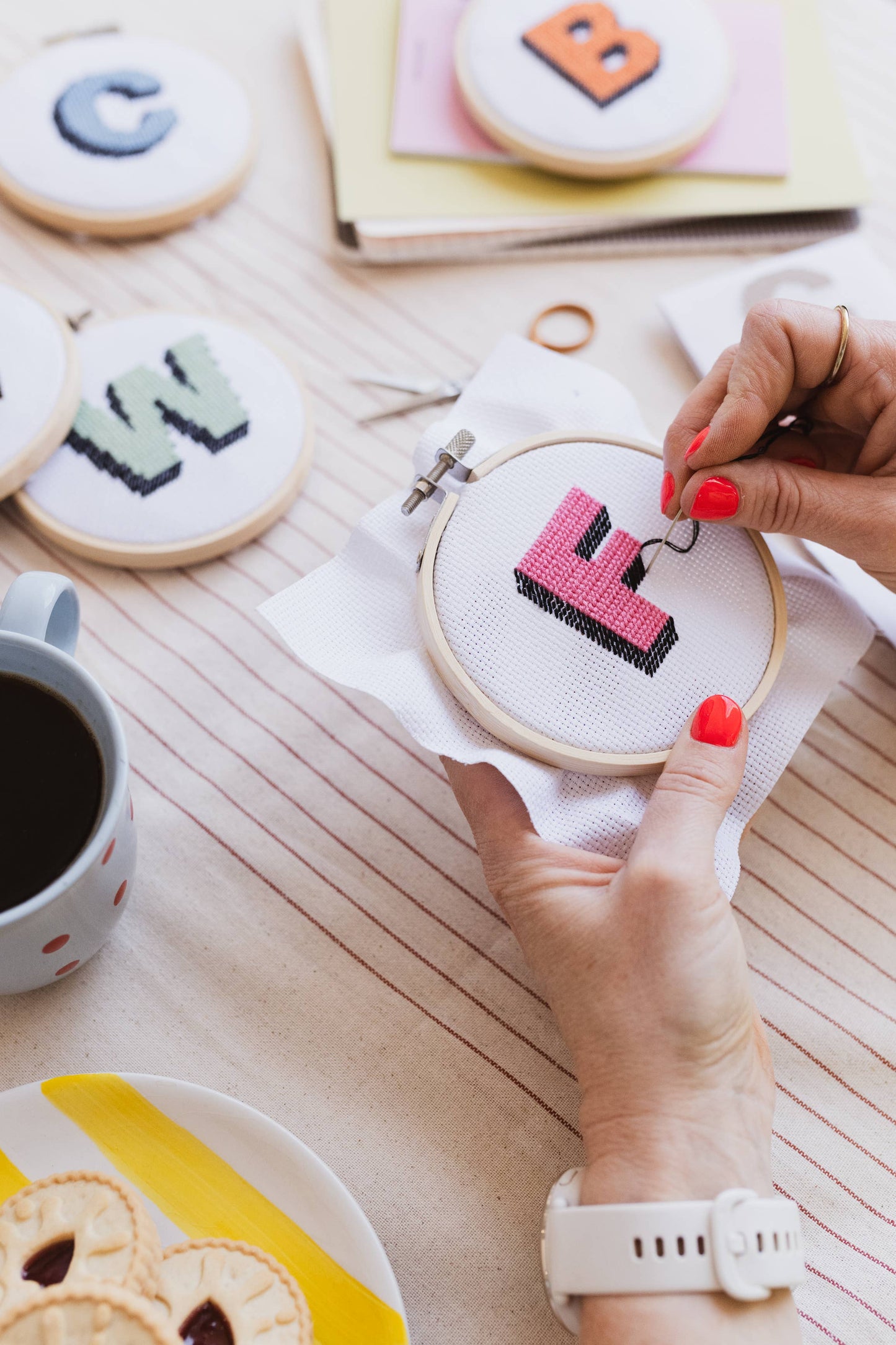 Monogram Cross Stitch Kit