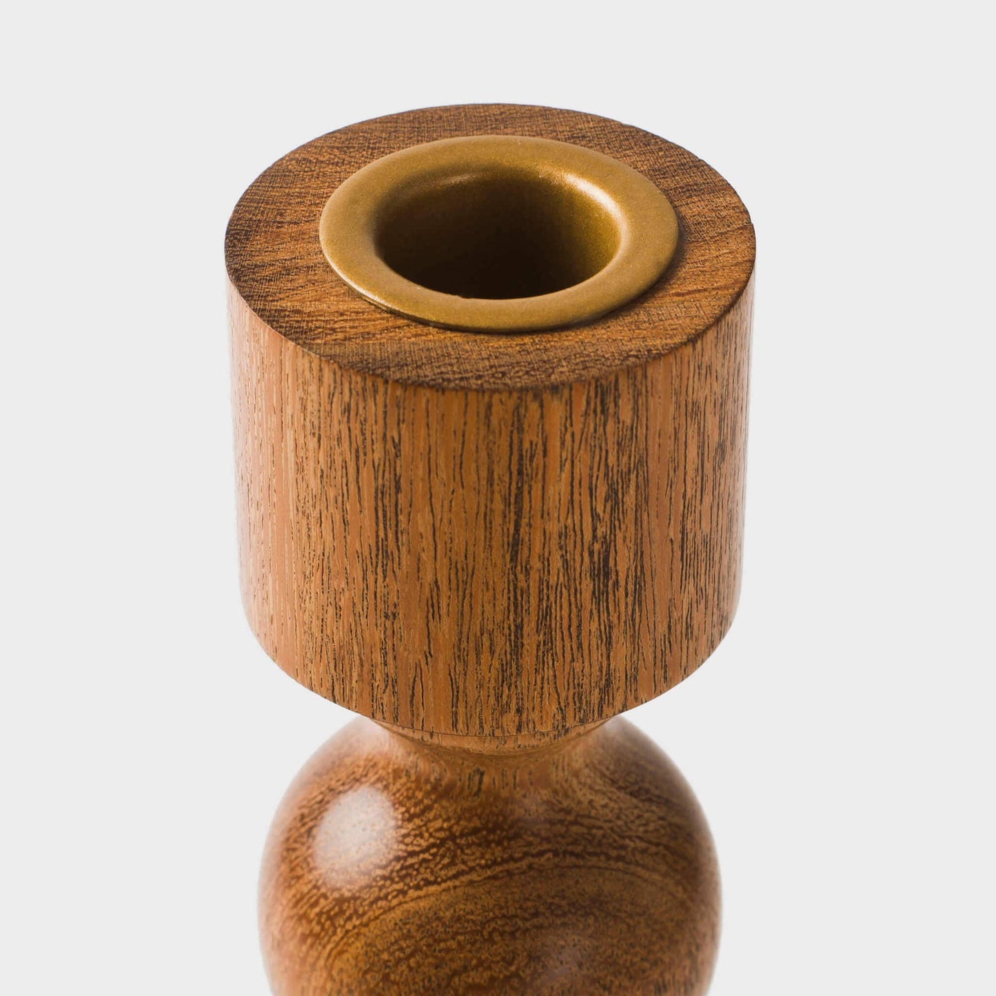 Wood Candle Holder