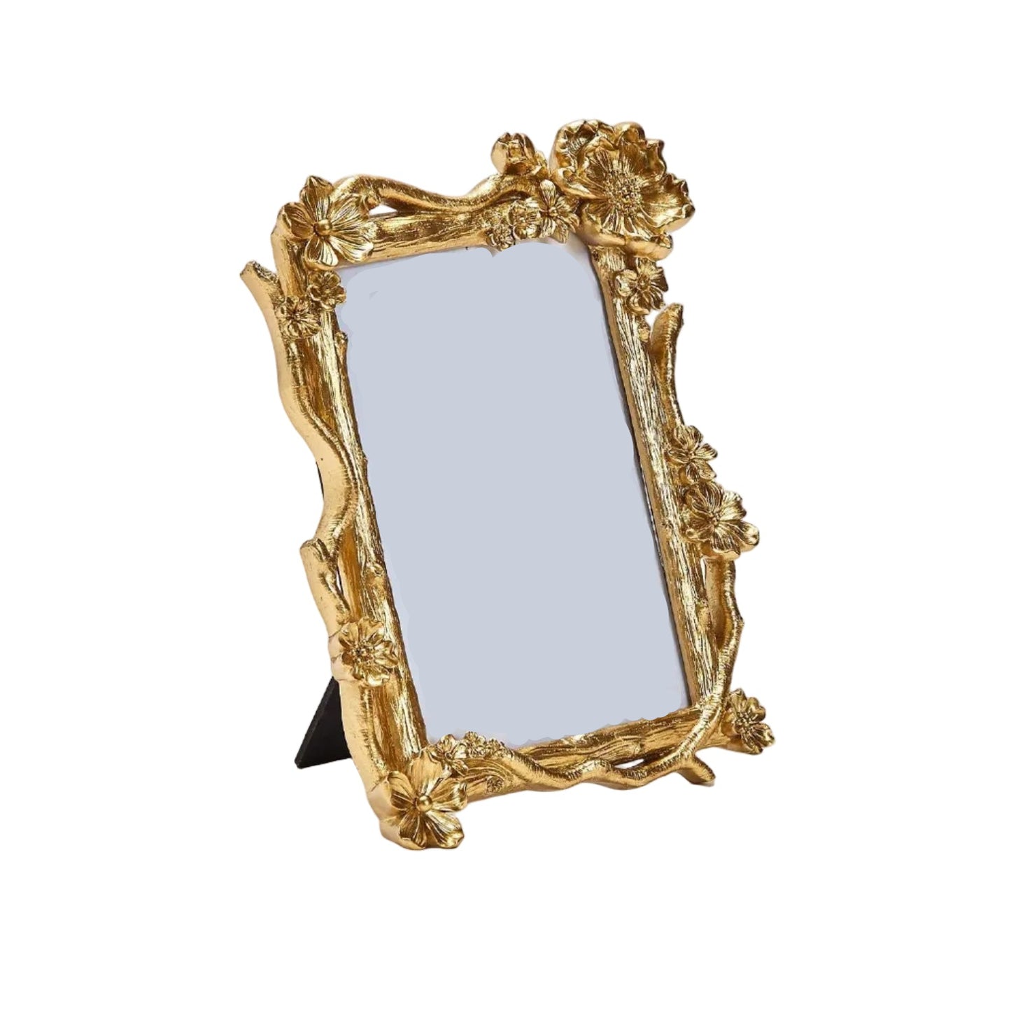 Gold Floral 5x7" Frame