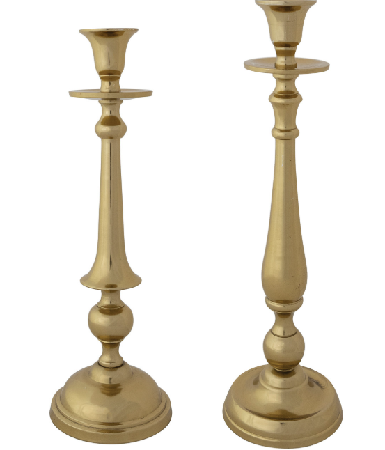 Brass Cast Iron Taper Holders