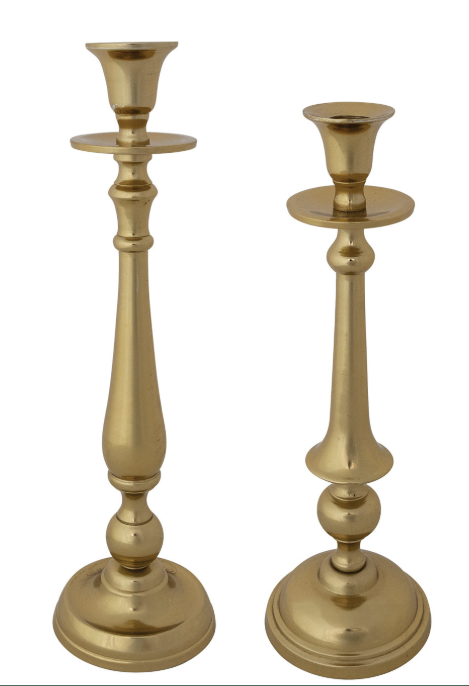 Brass Cast Iron Taper Holders