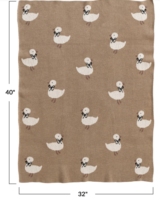 Duckling Baby Blanket