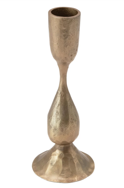 Antique Brass Taper Candle Holder