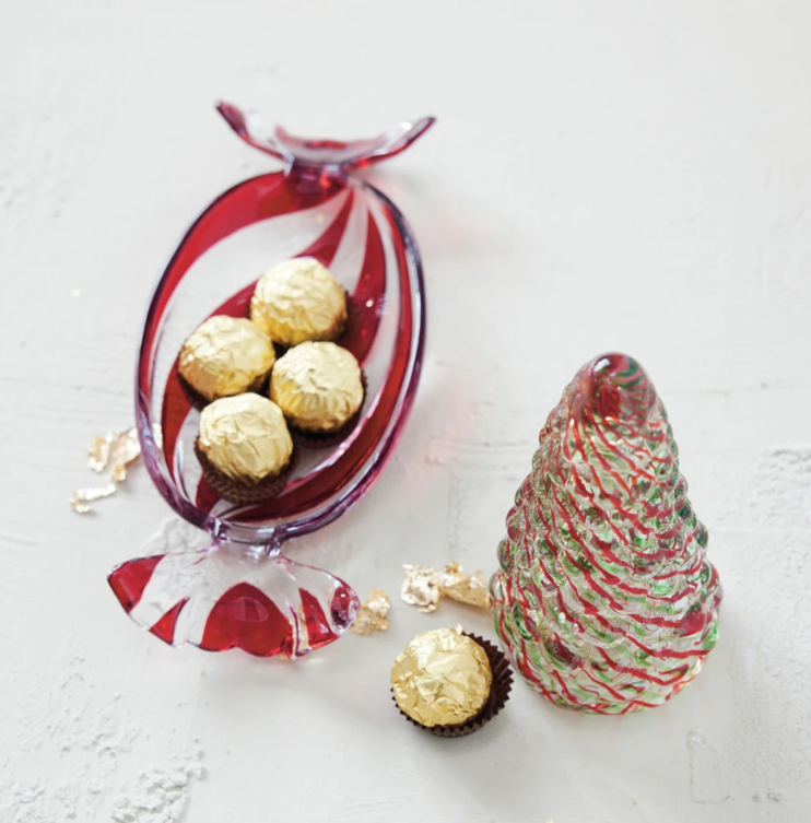 Glass Candy Dish