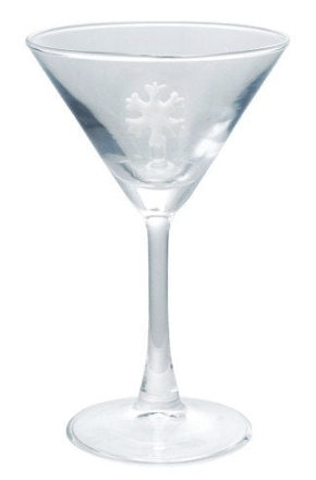 Holiday Martini Glass
