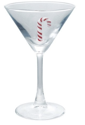 Holiday Martini Glass