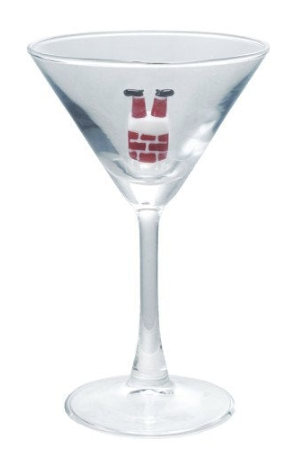 Holiday Martini Glass