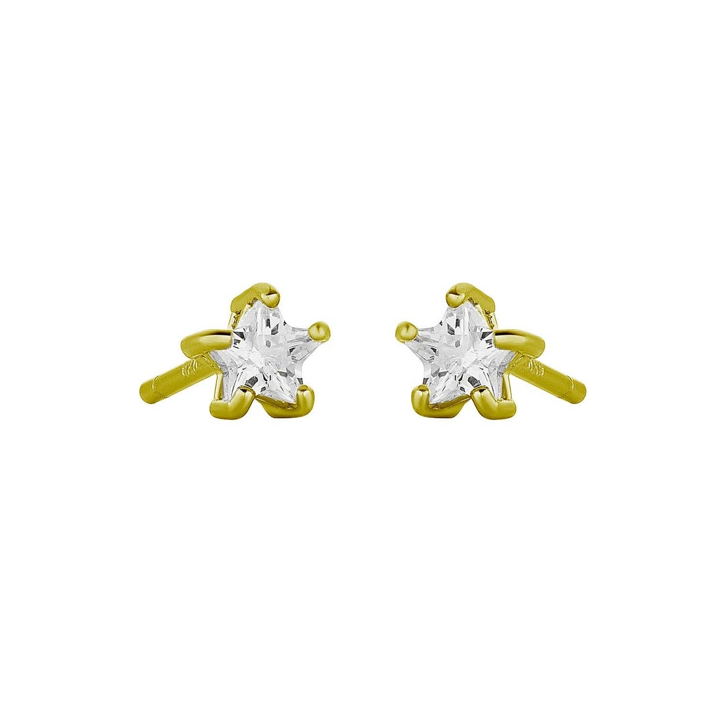 FYB Littles Crystal Star Studs