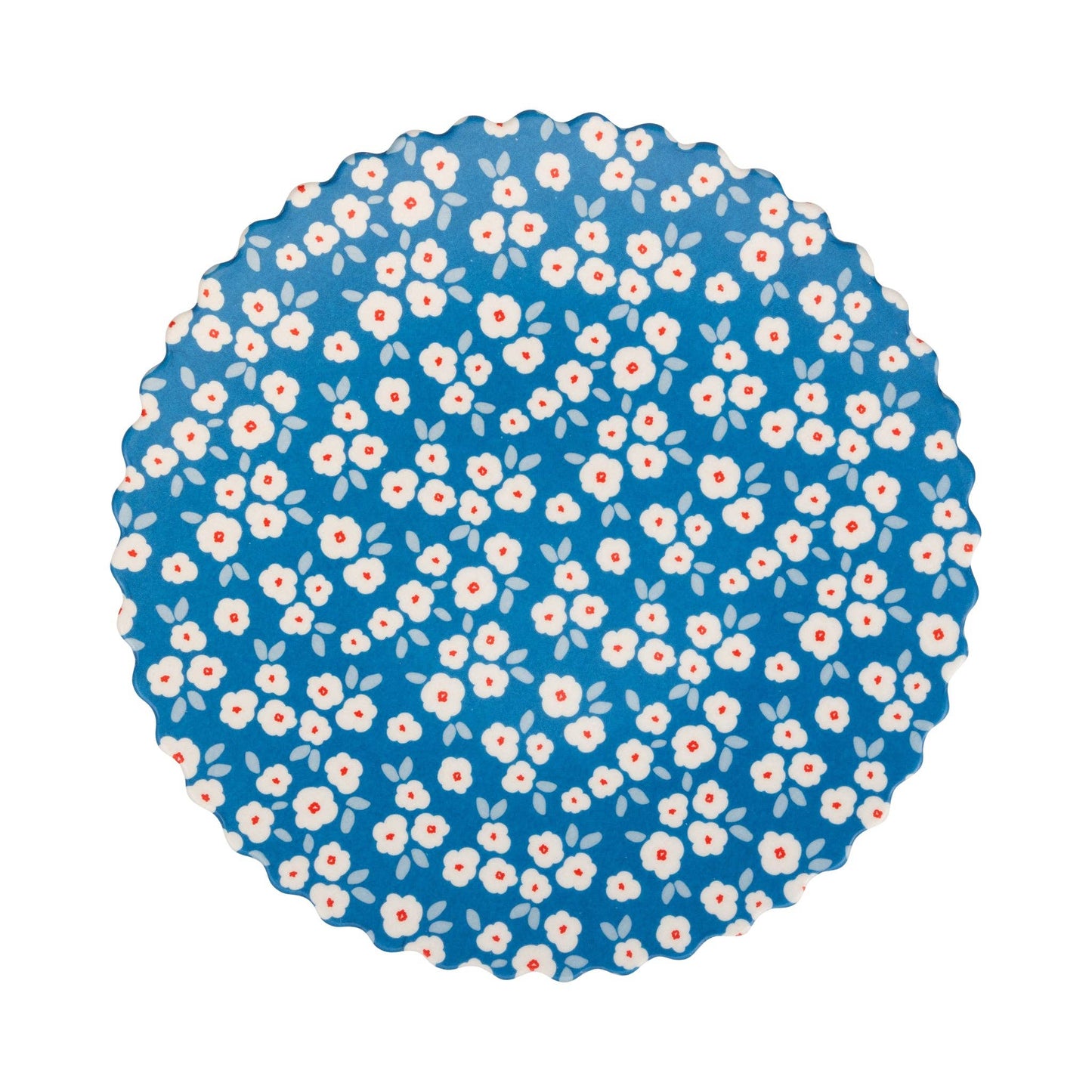 Floral Bamboo Plates