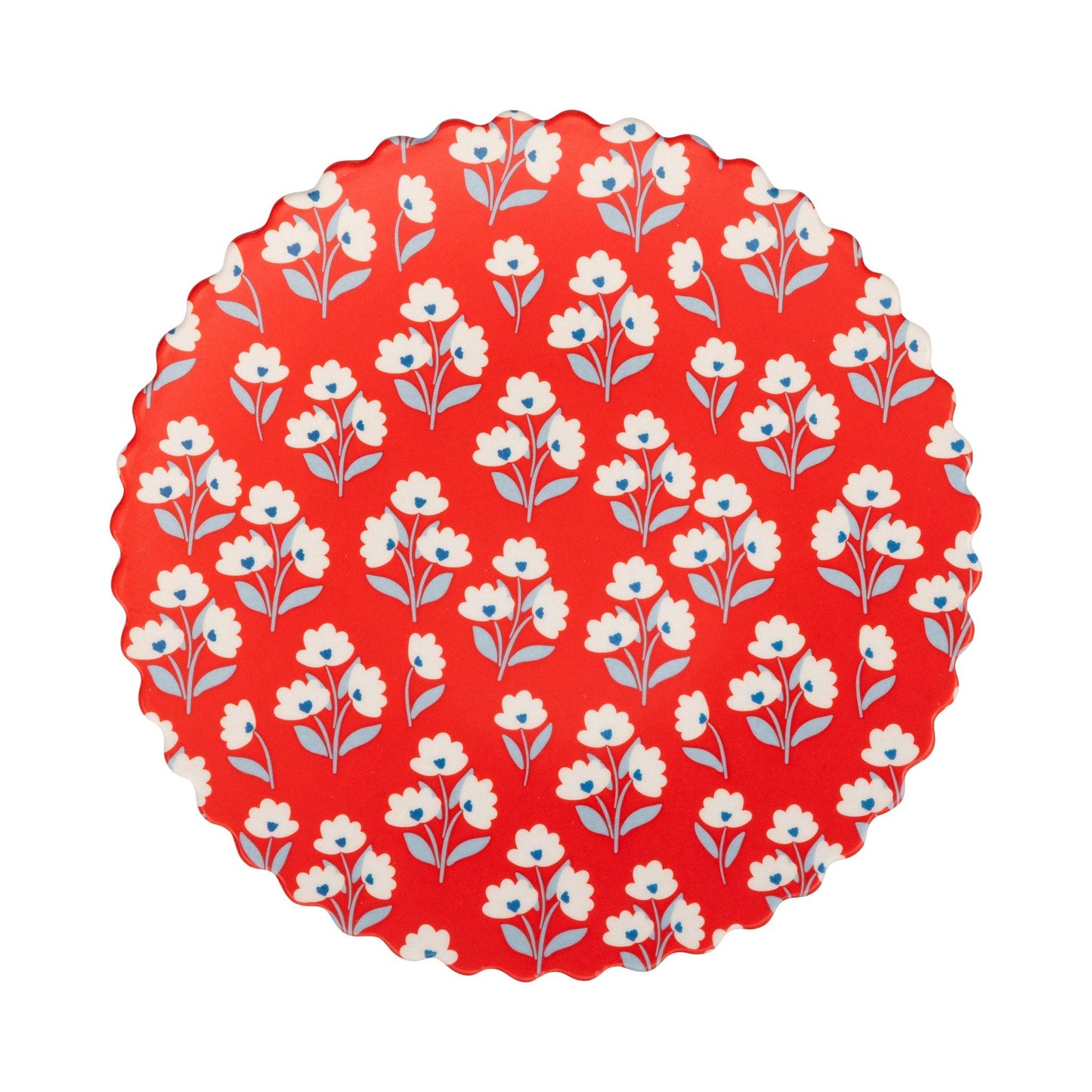 Floral Bamboo Plates