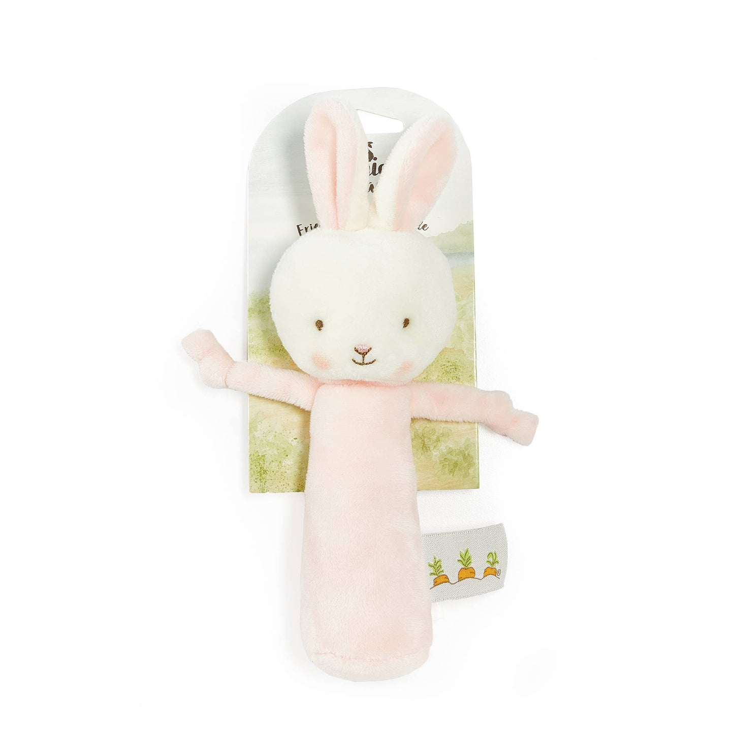 Friendly Chime Rattle - Pink bunny