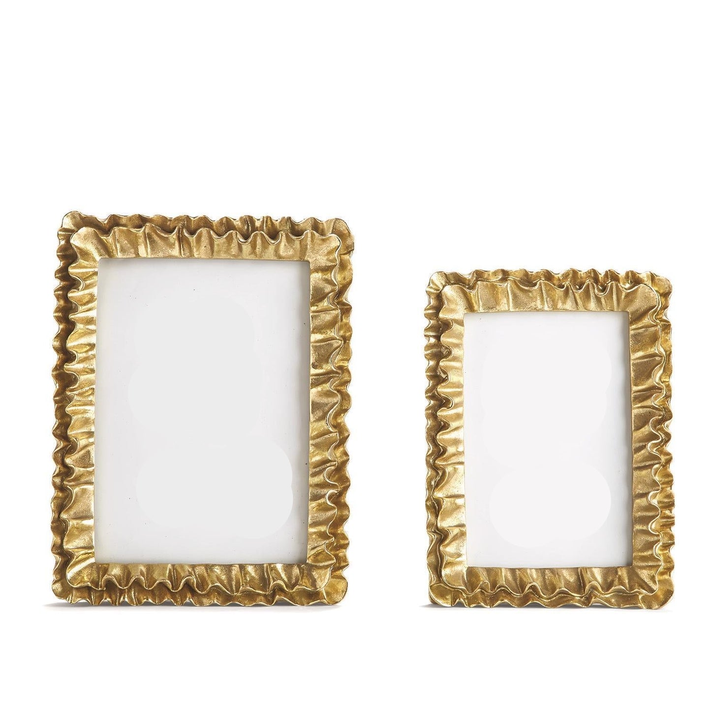 Gold Ruffle Frame in 5x7" and 4x6"