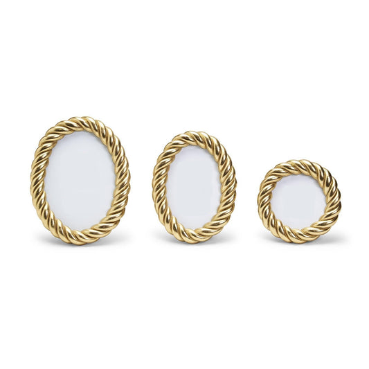 Gold Twist Rope Frame