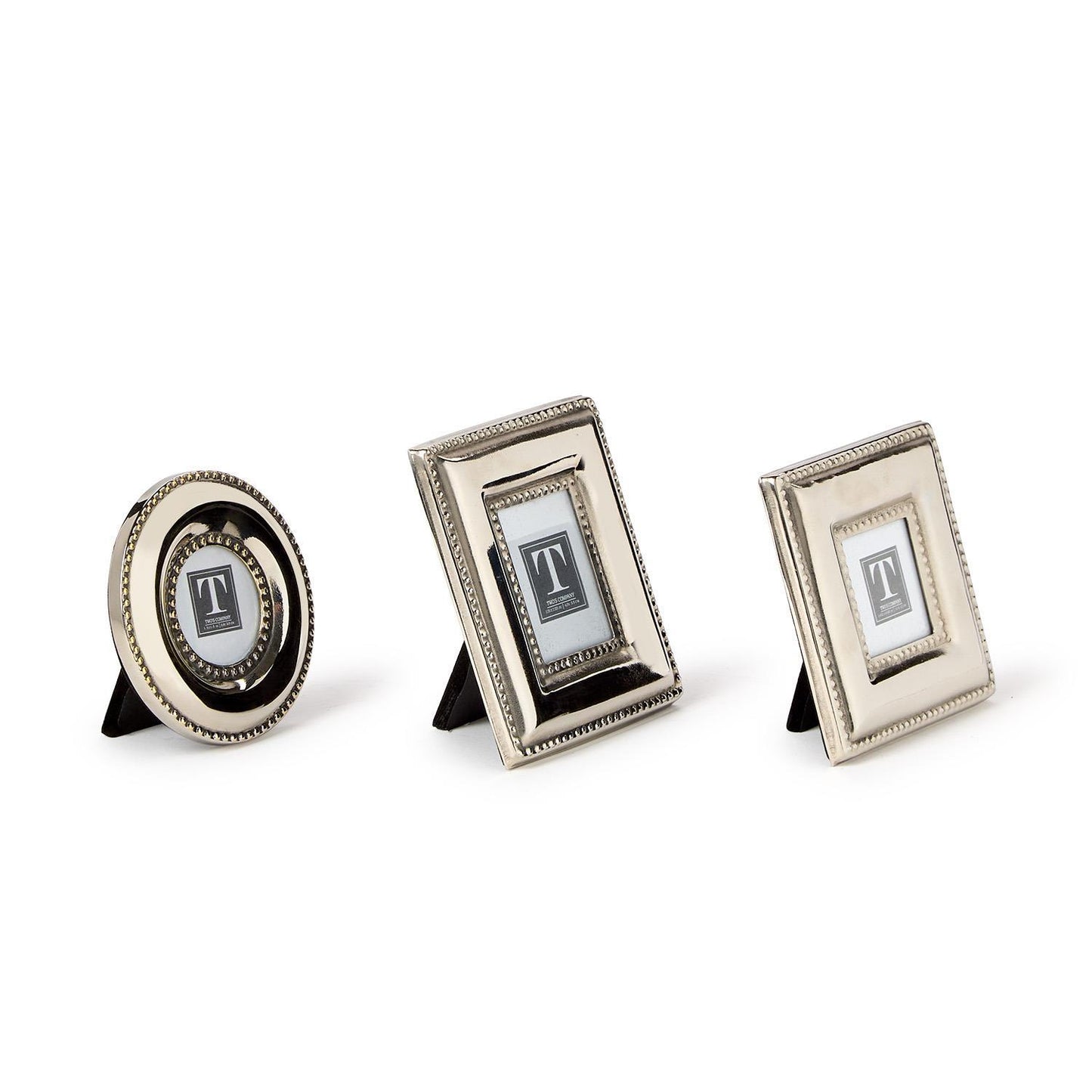Silver Beaded Mini Frames